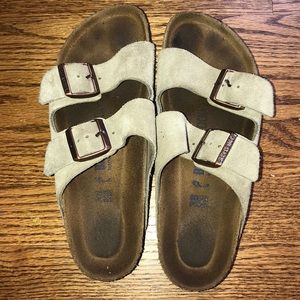 arizona suede leather birkenstocks